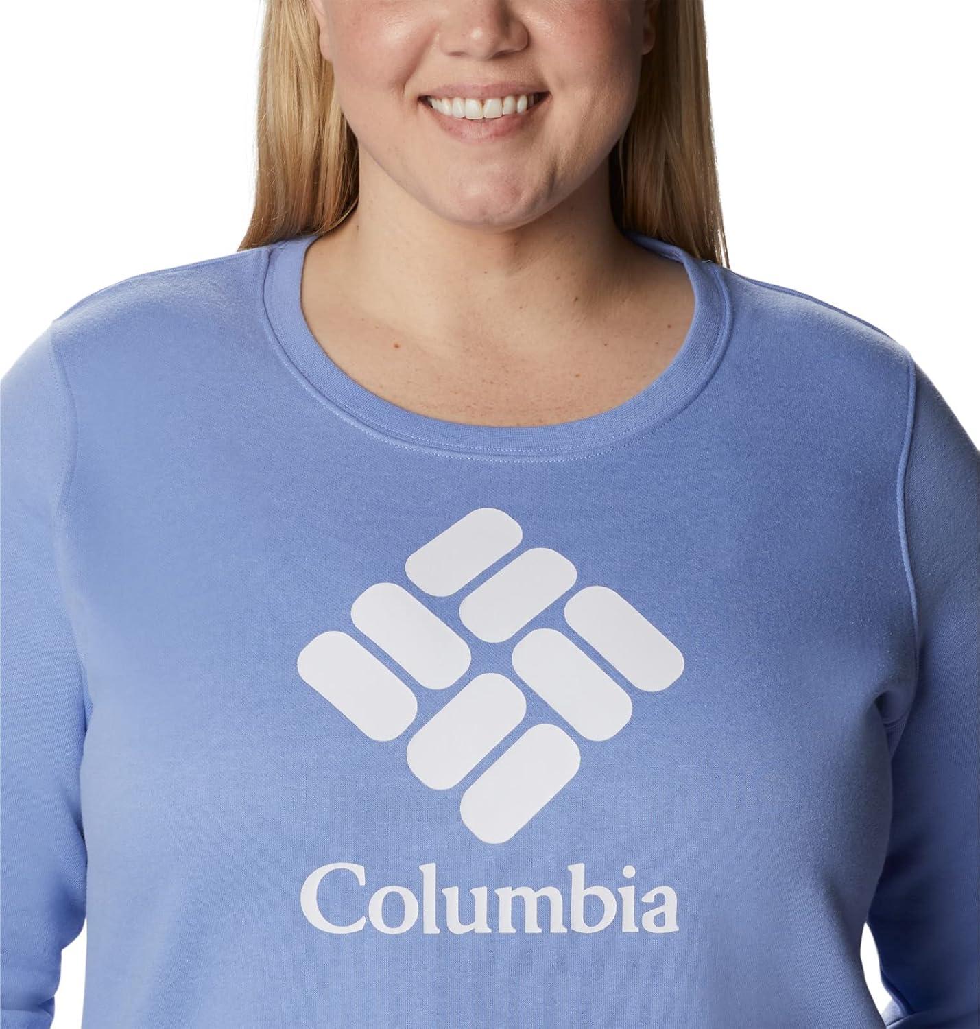 imageColumbia womens Columbia Trek Graphic CrewTrek Graphic CrewSerenity Stacked Gem