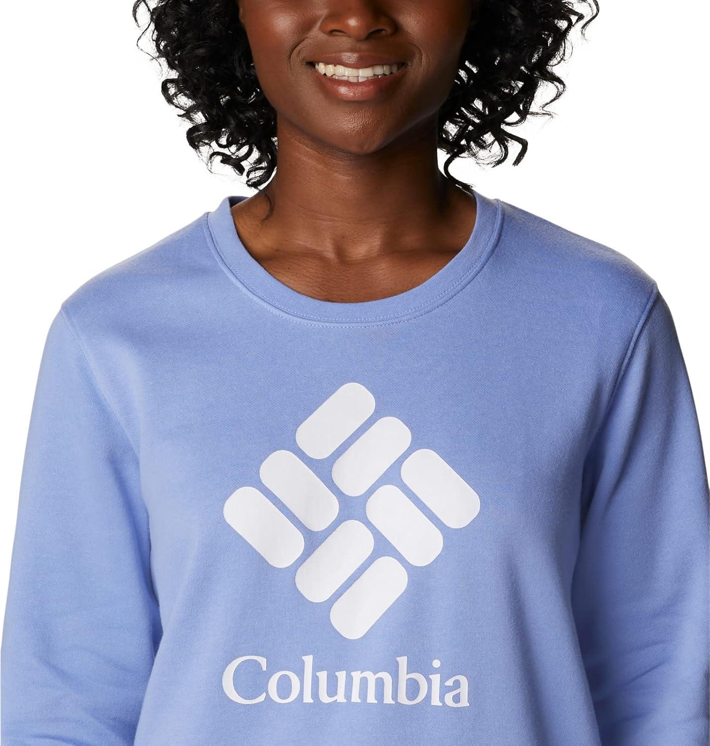 imageColumbia womens Columbia Trek Graphic CrewTrek Graphic CrewSerenity Stacked Gem