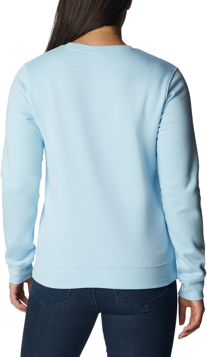 imageColumbia womens Columbia Trek Graphic CrewTrek Graphic CrewSpring BlueWhite Logo