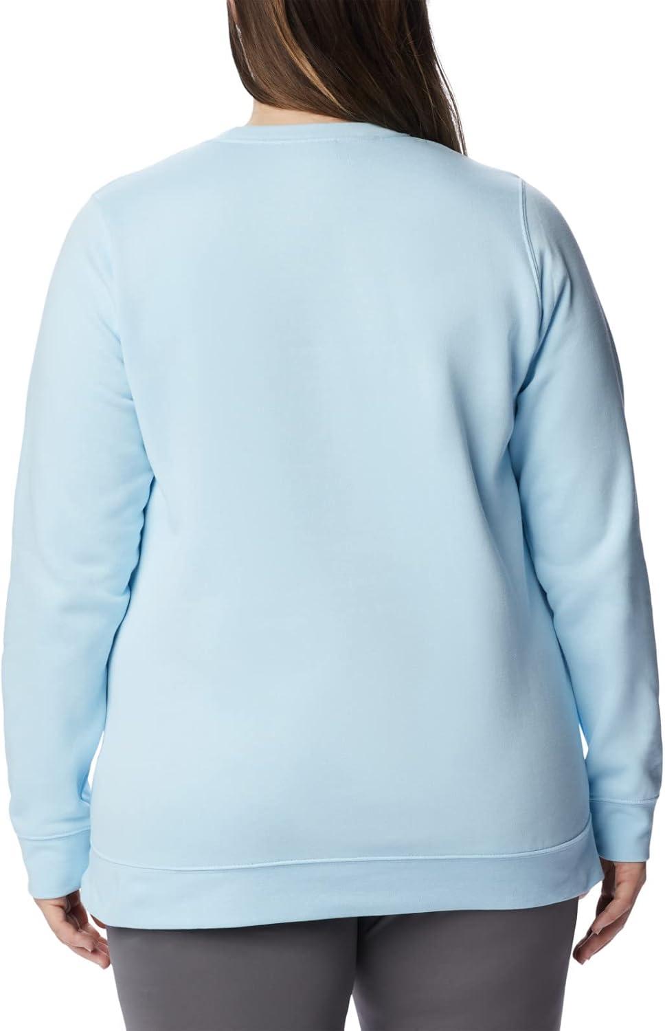 imageColumbia womens Columbia Trek Graphic CrewTrek Graphic CrewSpring BlueWhite Logo