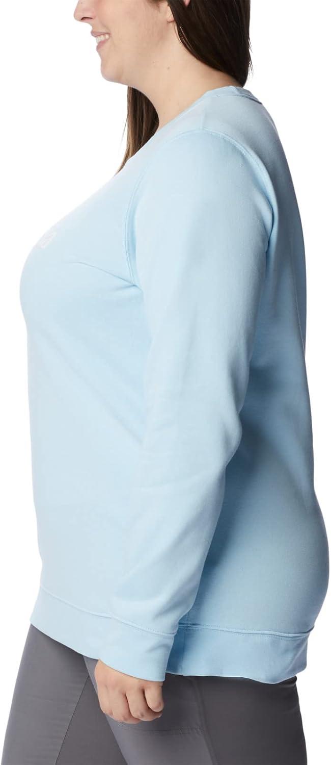 imageColumbia womens Columbia Trek Graphic CrewTrek Graphic CrewSpring BlueWhite Logo