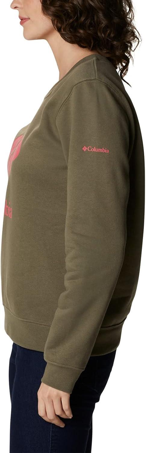 imageColumbia womens Columbia Trek Graphic CrewTrek Graphic CrewStone GreenStacked Gem