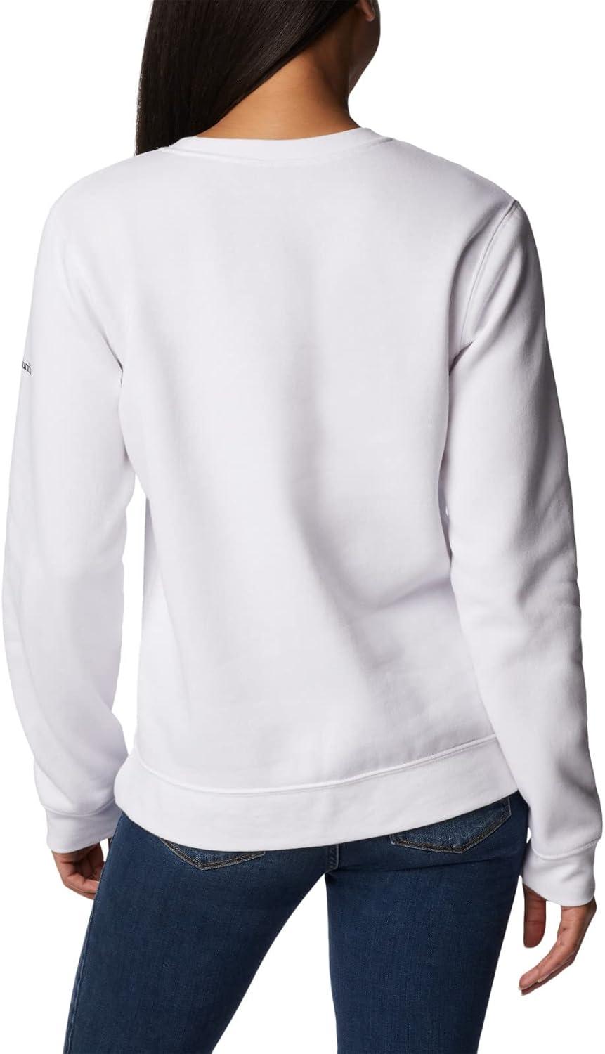 imageColumbia womens Columbia Trek Graphic CrewTrek Graphic CrewWhiteBlack Csc Stacked Logo