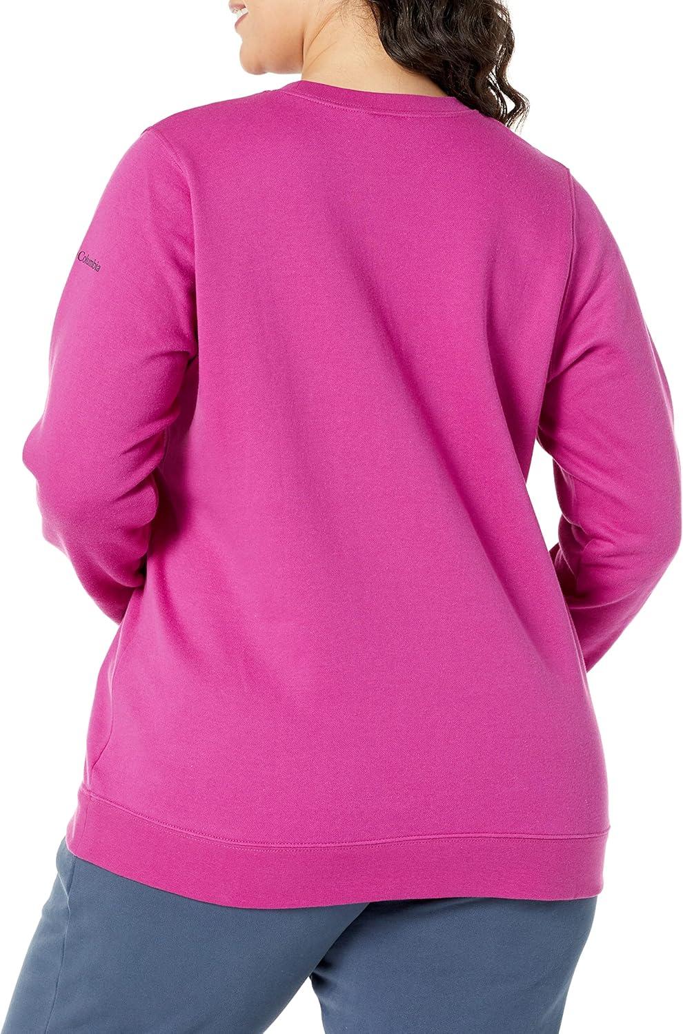 imageColumbia womens Columbia Trek Graphic CrewTrek Graphic CrewWild Fuchsia Stacked Gem