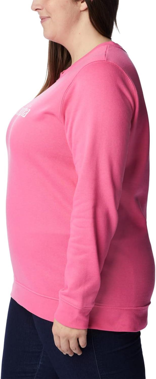 imageColumbia womens Columbia Trek Graphic CrewTrek Graphic CrewWild GeraniumWhite Logo