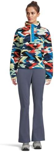 imageColumbia womens Helvetia Ii Printed Cropped Half SnapCompass Blue ReflectionsCompass Blue