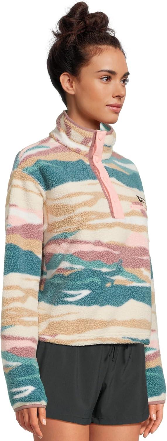 imageColumbia womens Helvetia Ii Printed Cropped Half SnapRiver Blue Rogue Valley