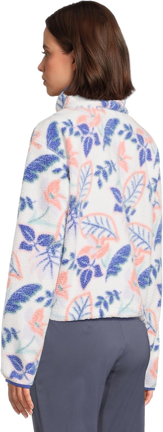 imageColumbia womens Helvetia Ii Printed Cropped Half SnapSea Salt Pasteled Multi