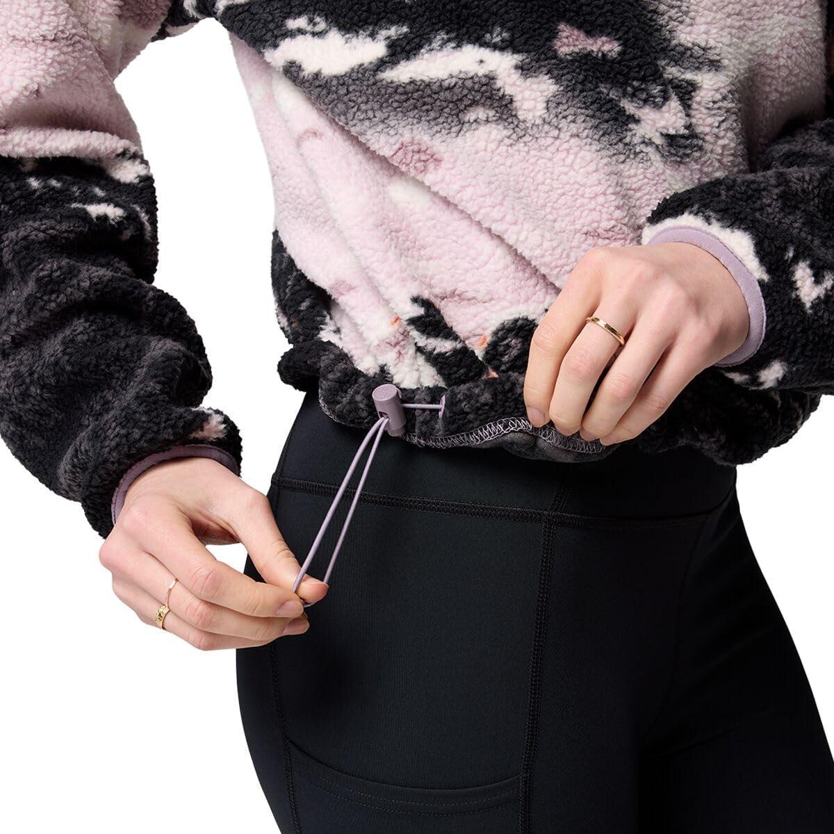 imageColumbia womens Helvetia Ii Printed Cropped Half SnapShale Purple SistersShale Purple