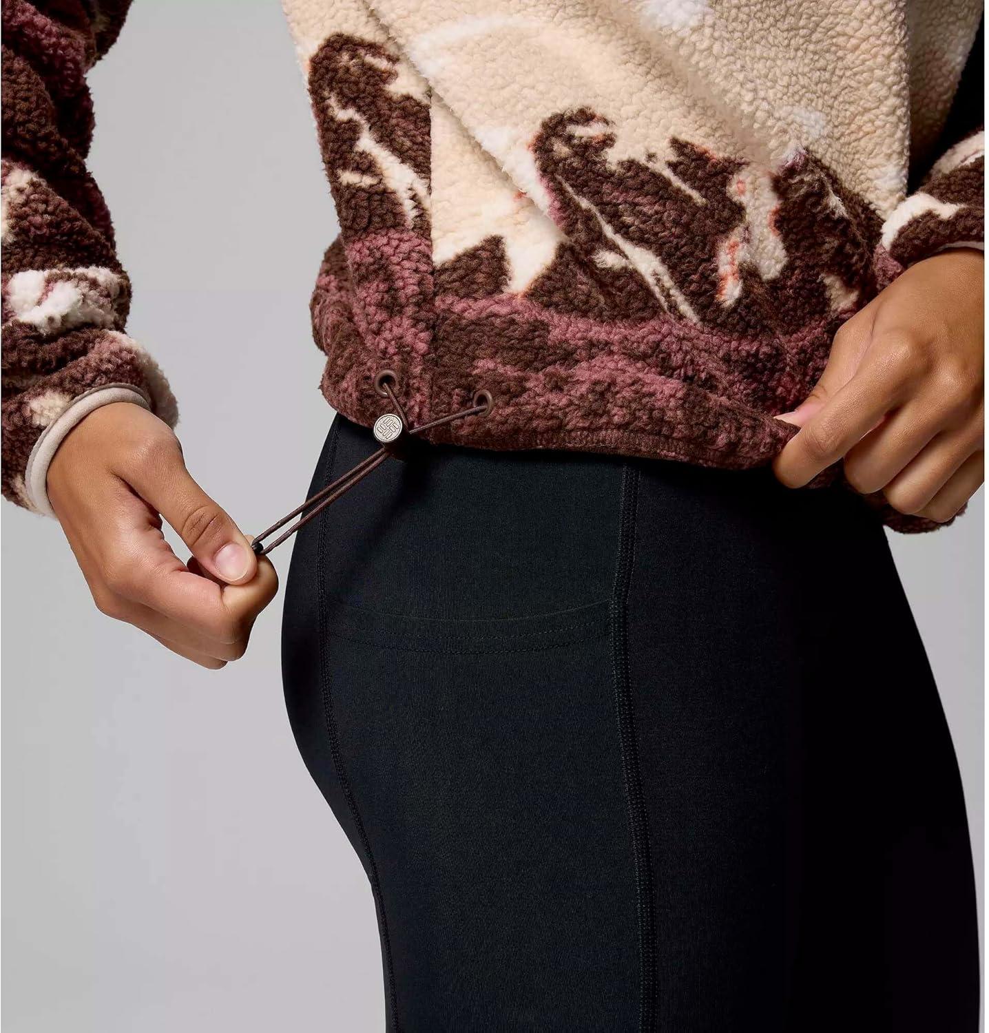imageColumbia womens Helvetia Ii Printed Cropped Half SnapTobacco SistersDark Stone