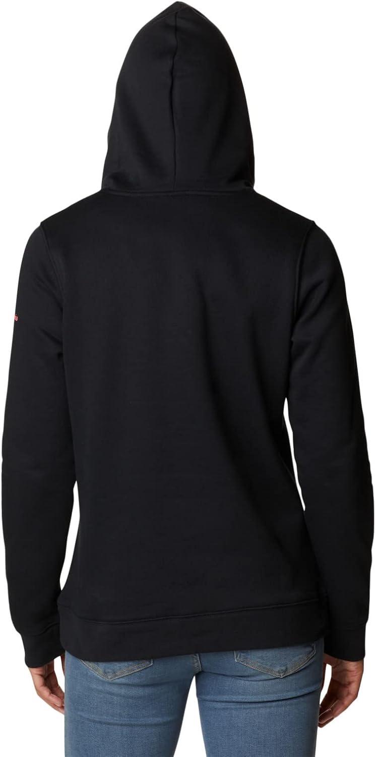 imageColumbia womens Trek Graphic Treatment HoodieBlackCsc Collegiate