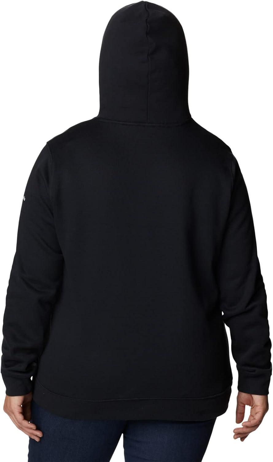imageColumbia womens Trek Graphic Treatment HoodieBlackScript Logo