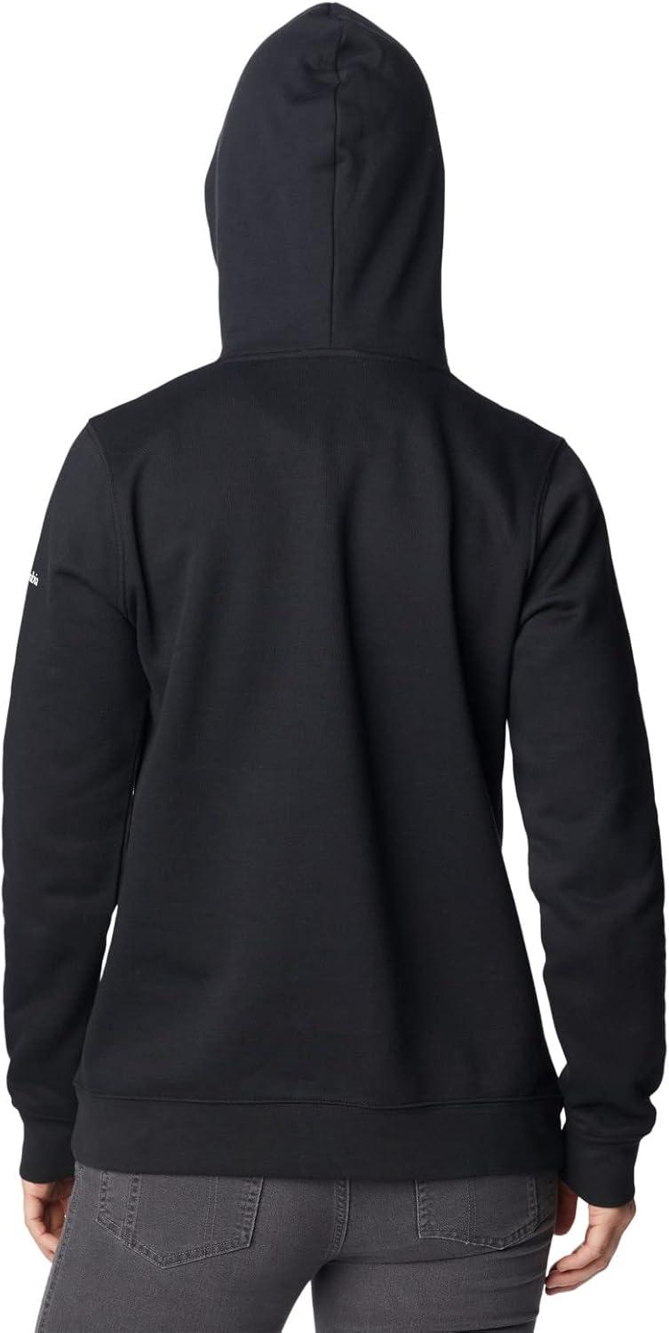 imageColumbia womens Trek Graphic Treatment HoodieBlackWhite Csc Stacked Logo
