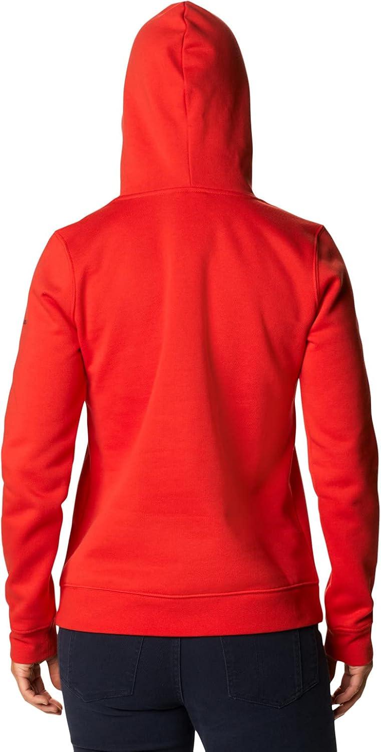 imageColumbia womens Trek Graphic Treatment HoodieBold OrangeStacked Gem