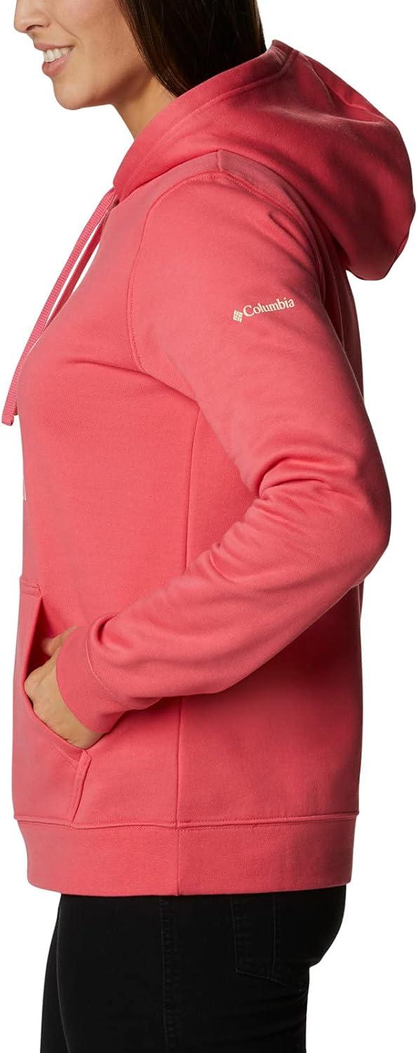 imageColumbia womens Trek Graphic Treatment HoodieBright GeraniumStacked Gem