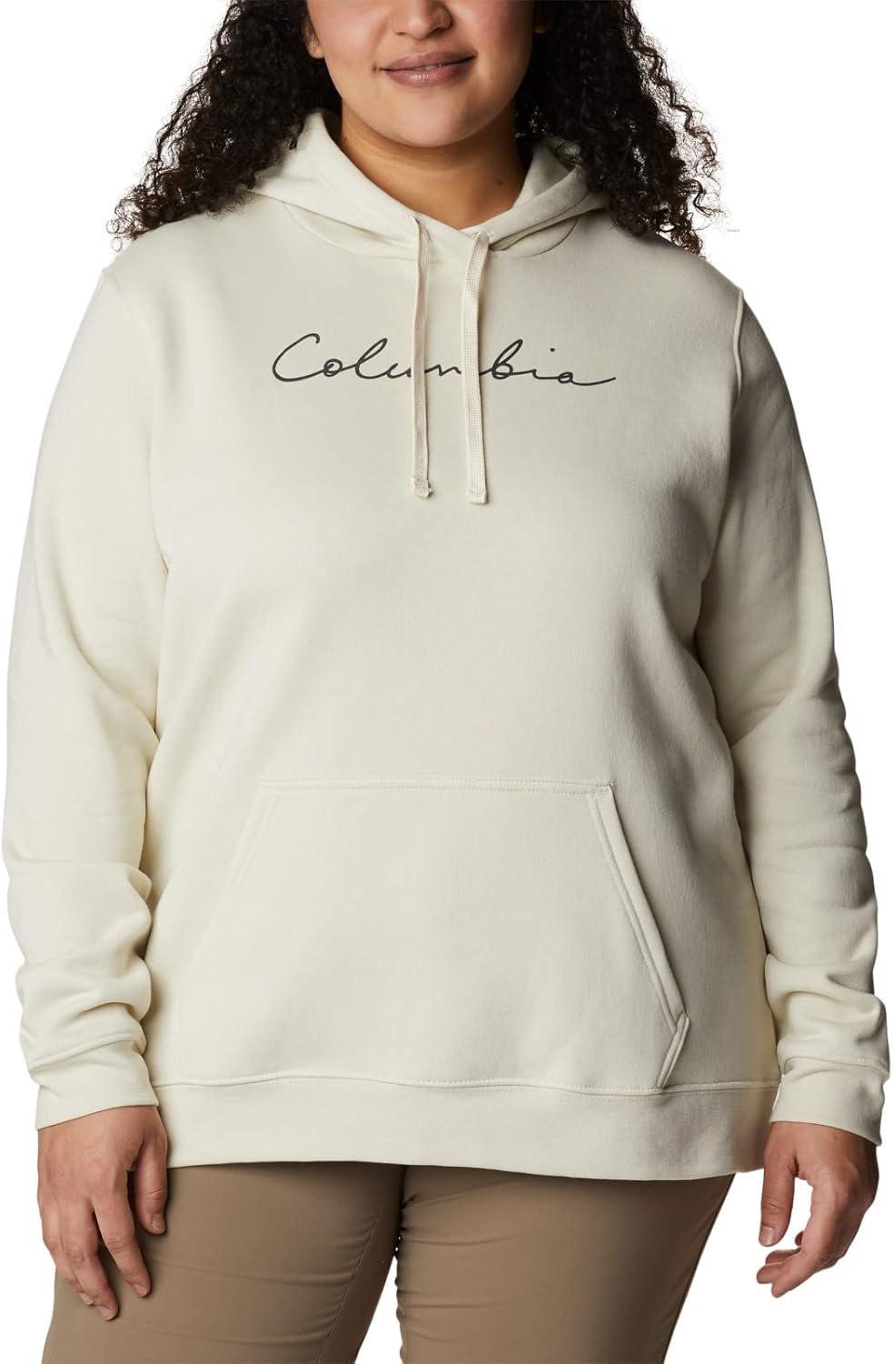 imageColumbia womens Trek Graphic Treatment HoodieChalkScript Logo