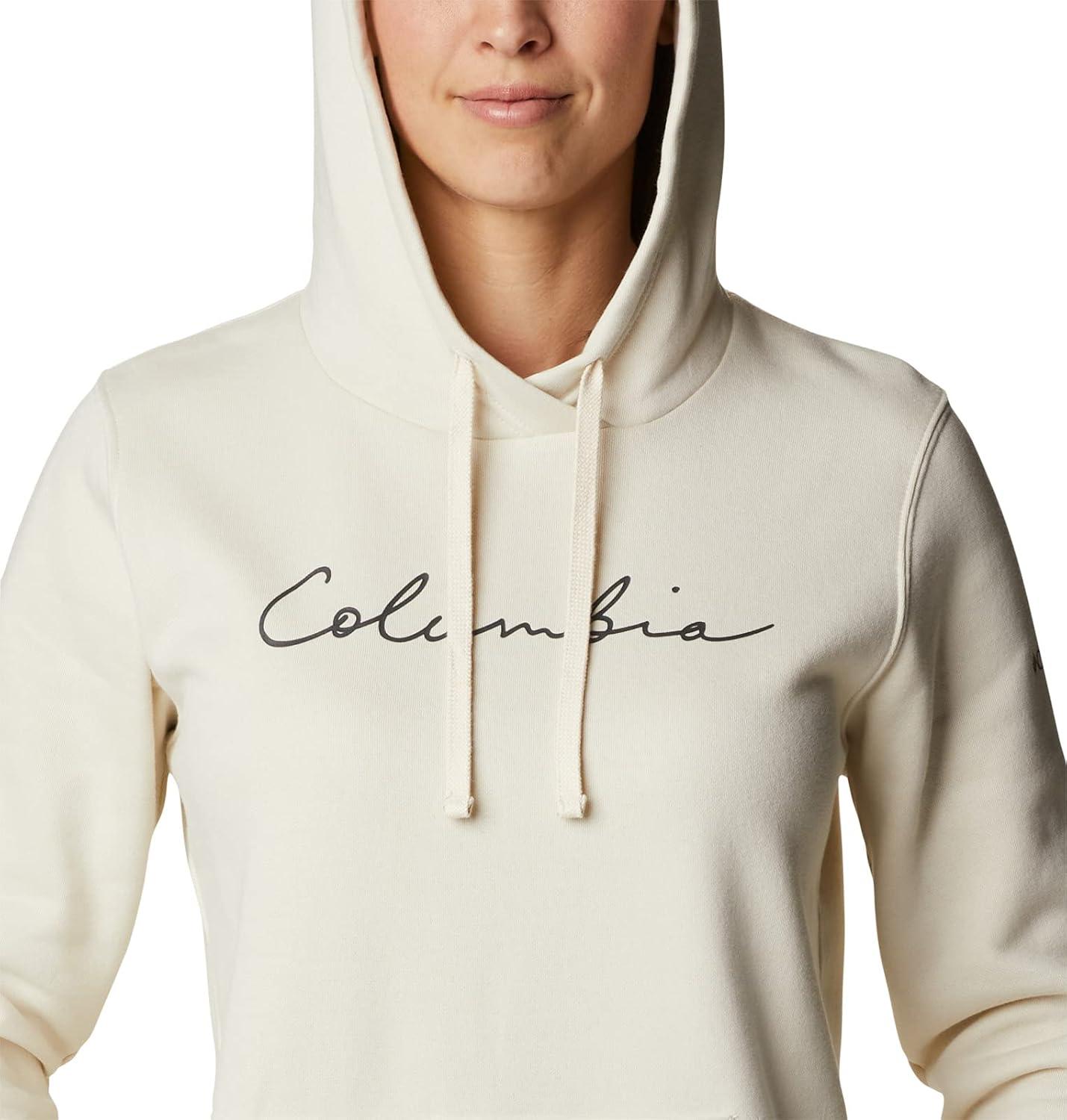 imageColumbia womens Trek Graphic Treatment HoodieChalkScript Logo