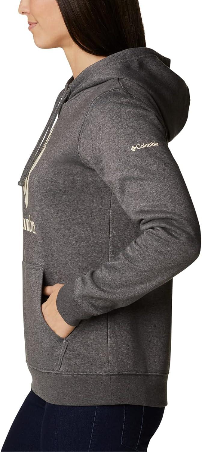 imageColumbia womens Trek Graphic Treatment HoodieCharcoal HeatherStacked Gem