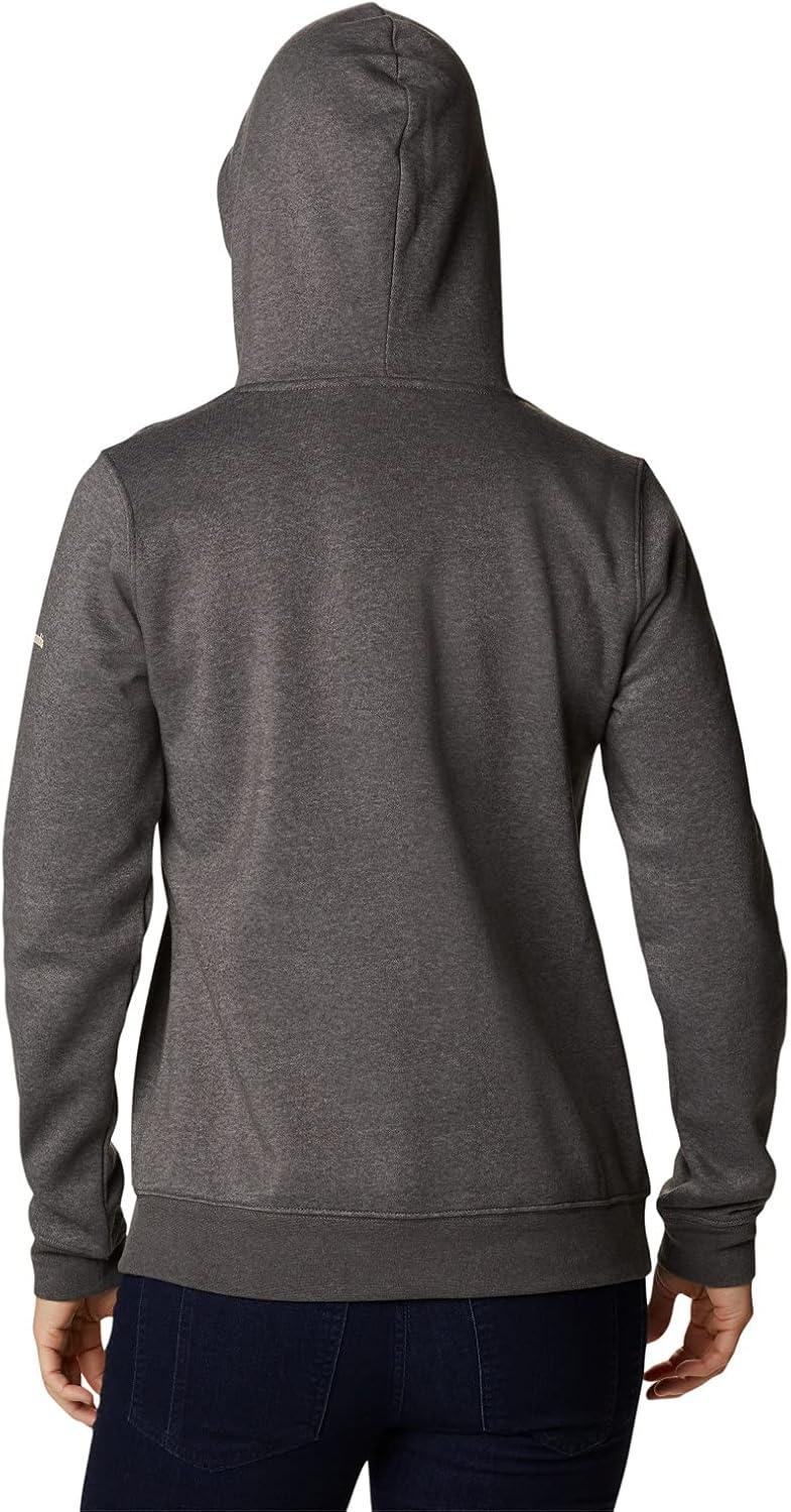 imageColumbia womens Trek Graphic Treatment HoodieCharcoal HeatherStacked Gem