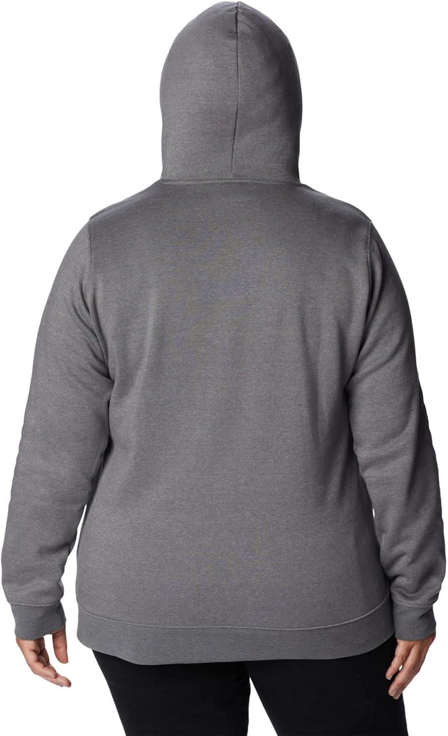 imageColumbia womens Trek Graphic Treatment HoodieCity Grey HeatherBlack Csc Stacked Logo