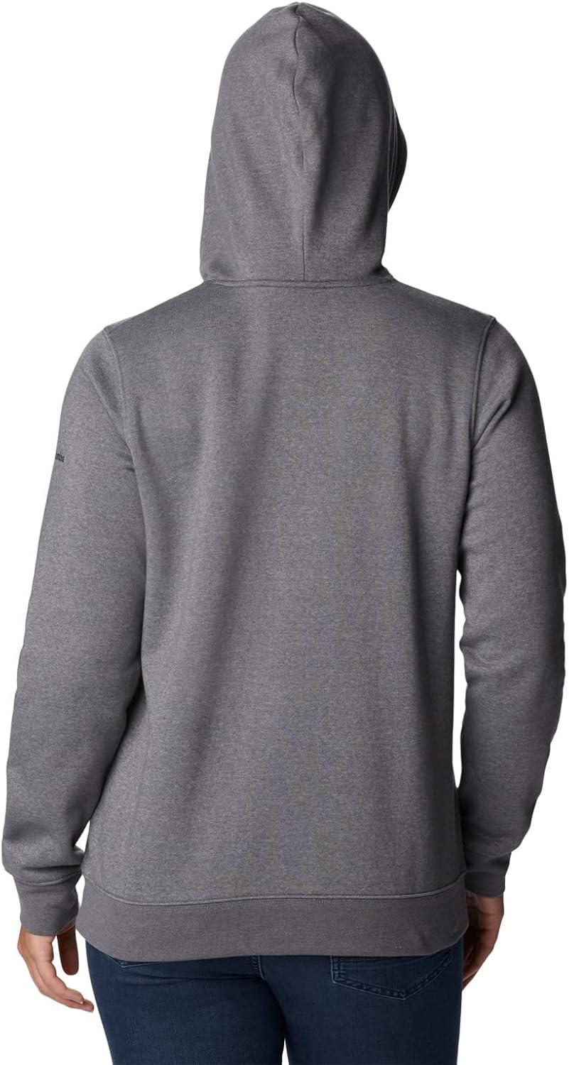 imageColumbia womens Trek Graphic Treatment HoodieCity Grey HeatherBlack Csc Stacked Logo