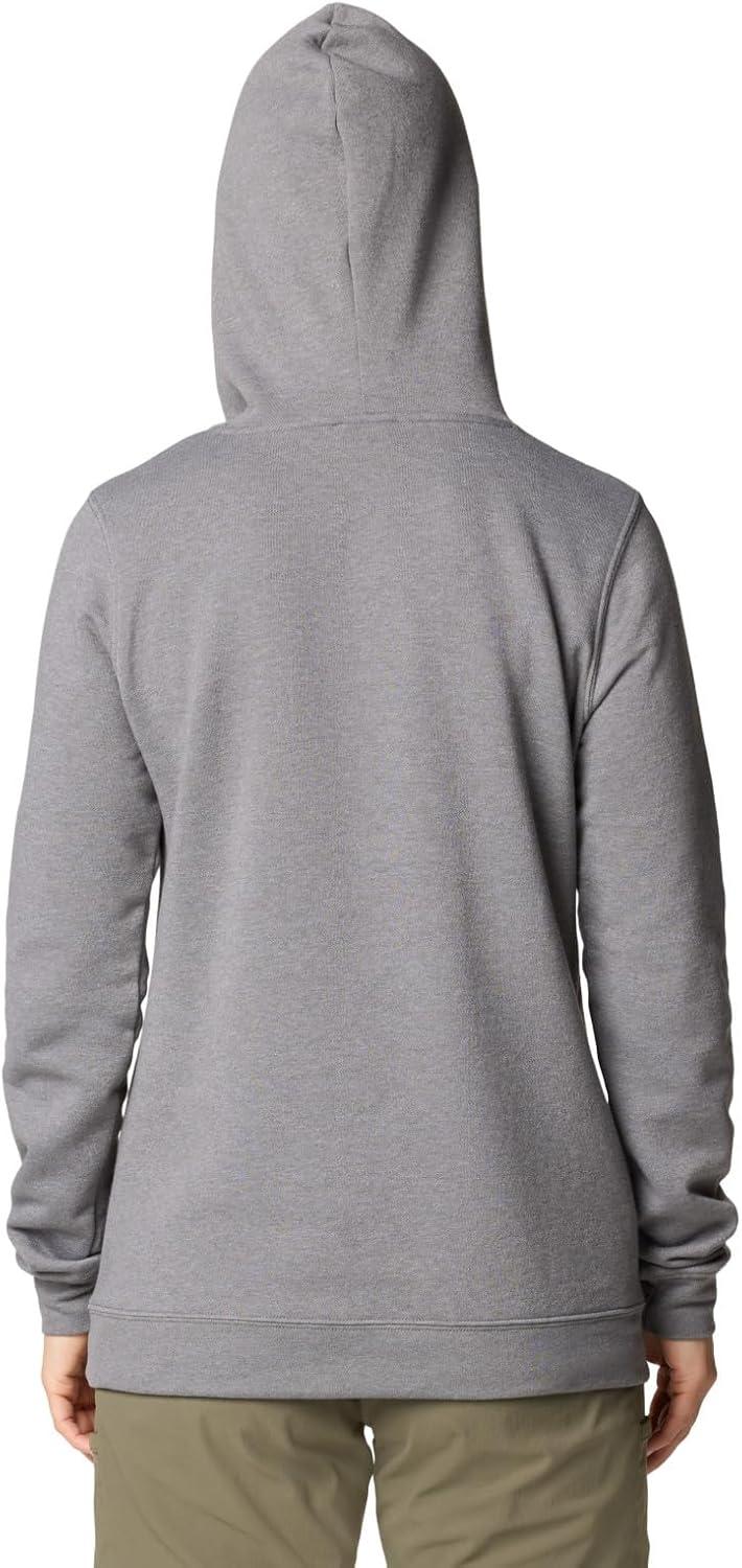 imageColumbia womens Trek Graphic Treatment HoodieCity Grey HeatherCasual Script