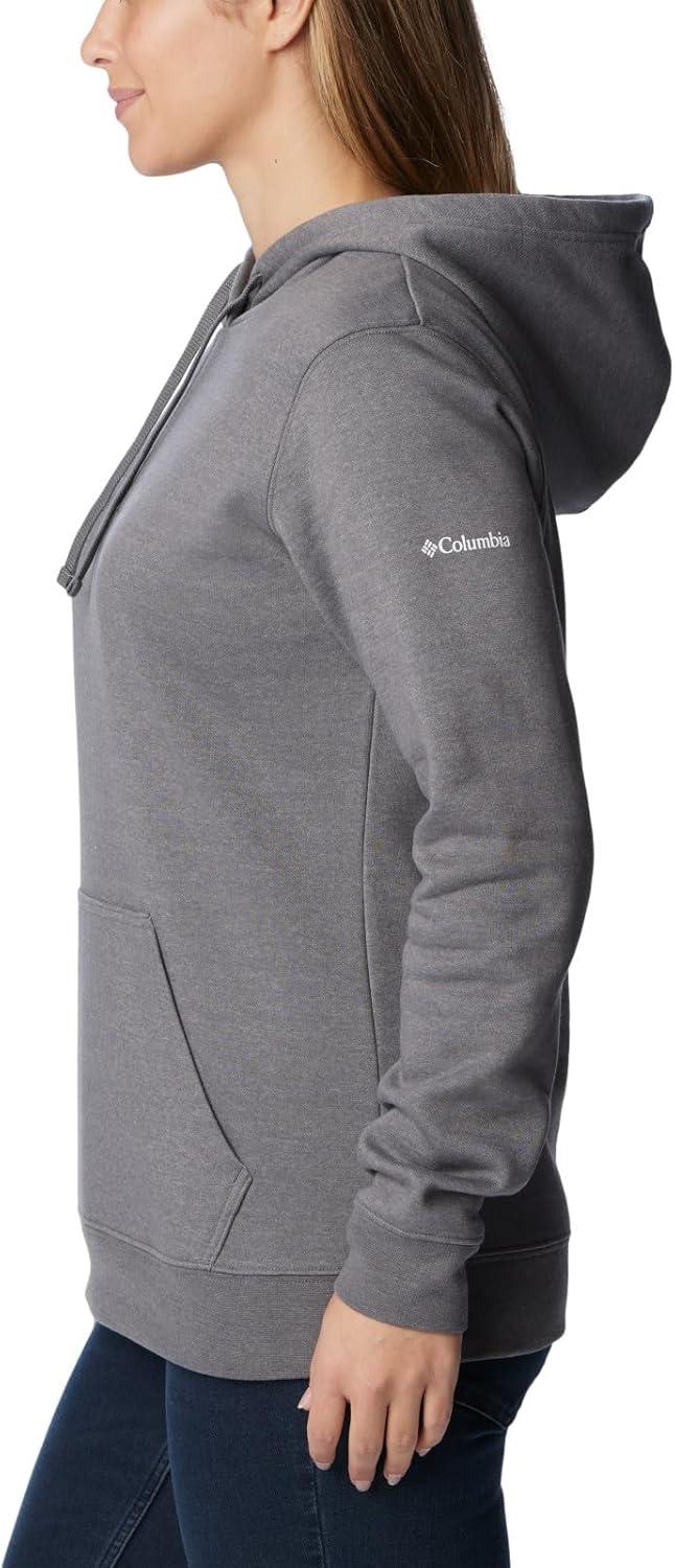 imageColumbia womens Trek Graphic Treatment HoodieCity Grey HeatherWhite Logo