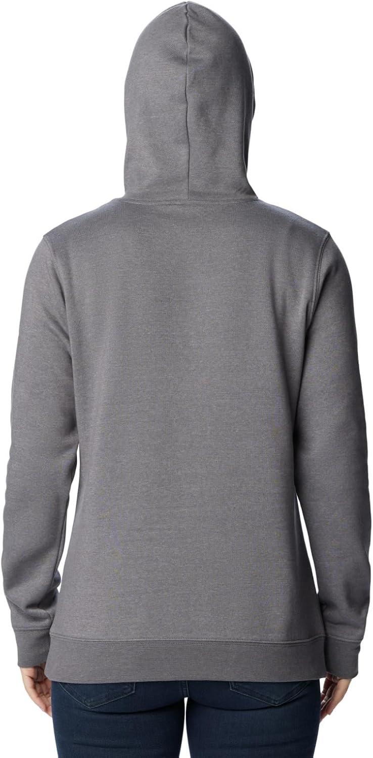imageColumbia womens Trek Graphic Treatment HoodieCity Grey HeatherWhite Logo