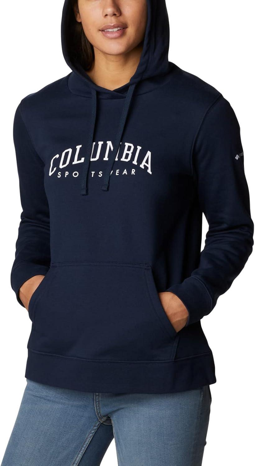 imageColumbia womens Trek Graphic Treatment HoodieCollegiate NavyCsc Collegiate