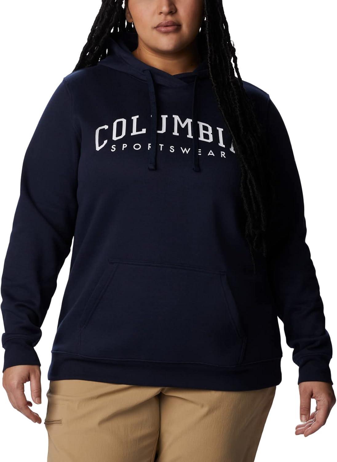 imageColumbia womens Trek Graphic Treatment HoodieCollegiate NavyCsc Collegiate
