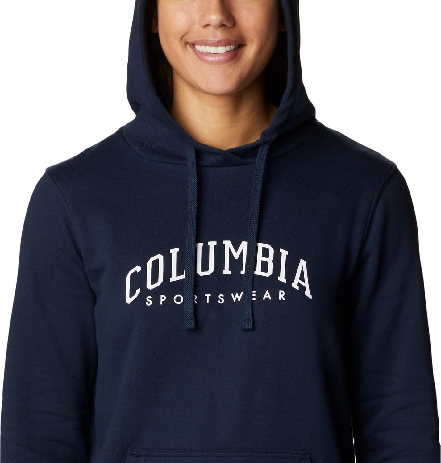imageColumbia womens Trek Graphic Treatment HoodieCollegiate NavyCsc Collegiate