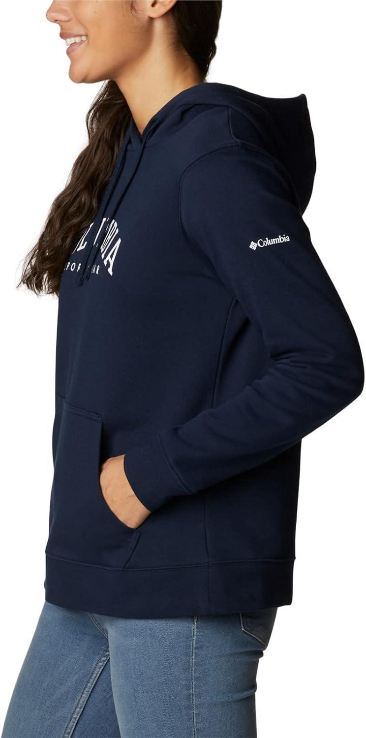 imageColumbia womens Trek Graphic Treatment HoodieCollegiate NavyCsc Collegiate