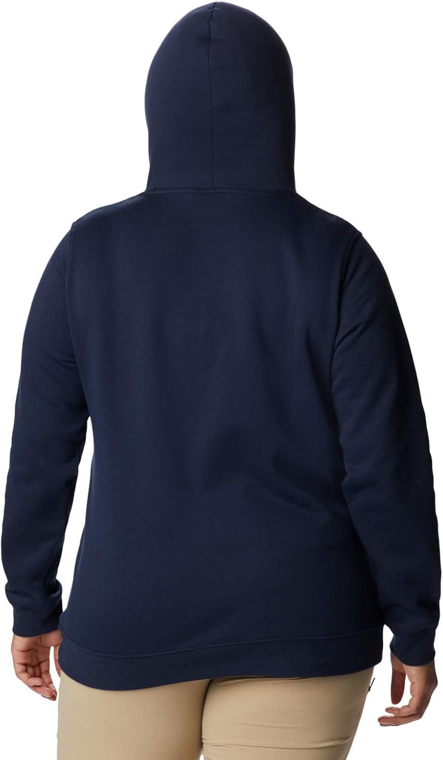 imageColumbia womens Trek Graphic Treatment HoodieCollegiate NavyStacked Gem