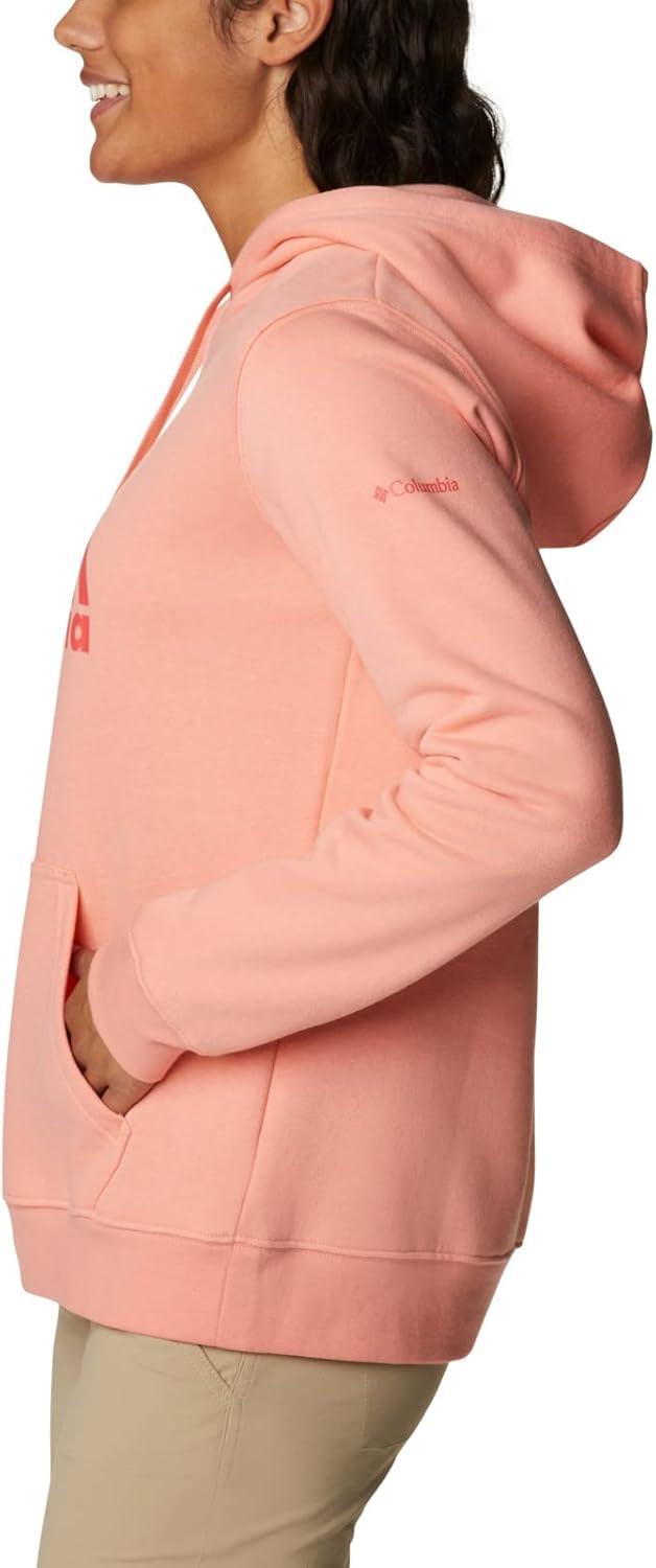 imageColumbia womens Trek Graphic Treatment HoodieCoral ReefRainbow