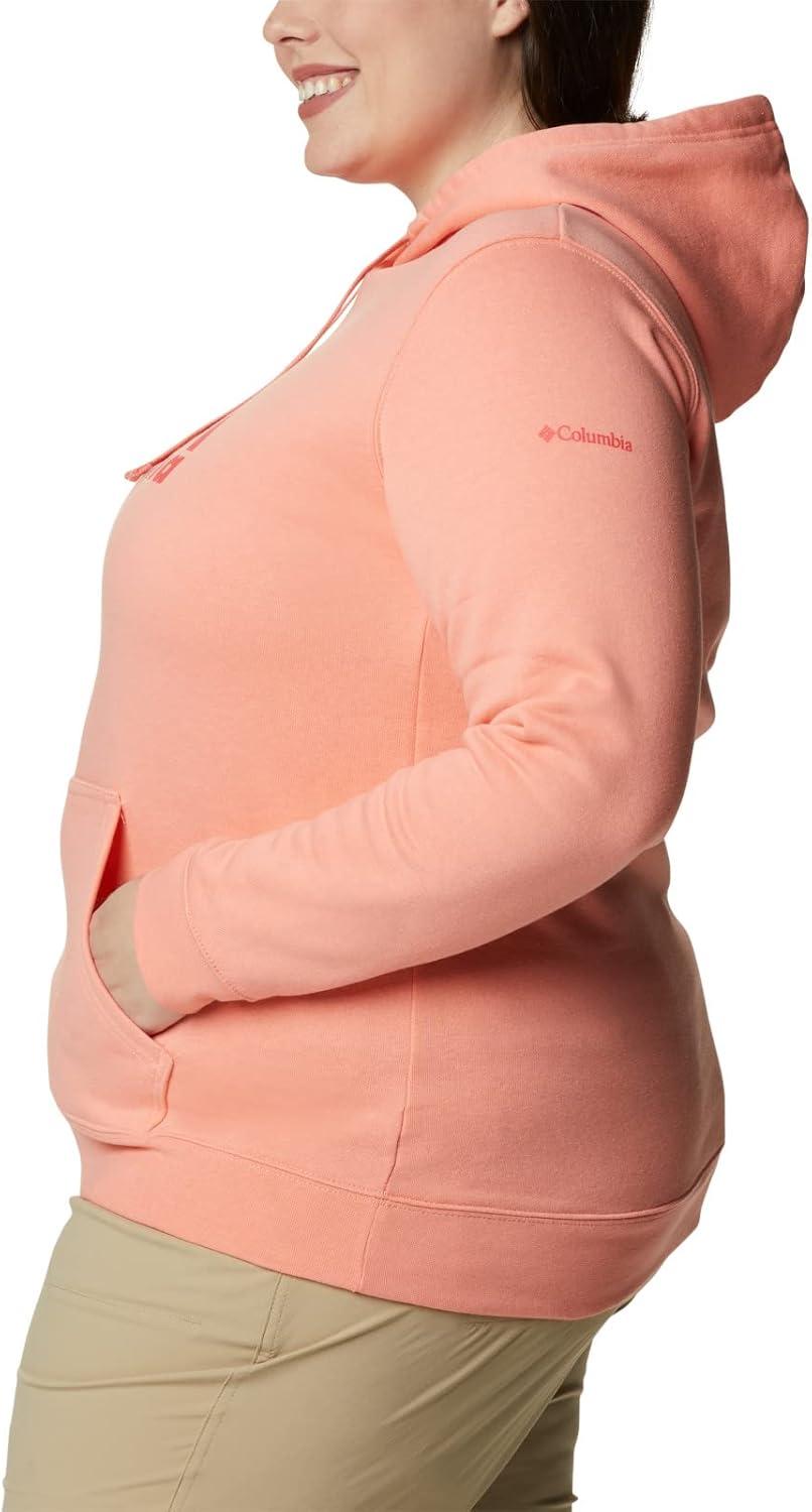 imageColumbia womens Trek Graphic Treatment HoodieCoral ReefRainbow