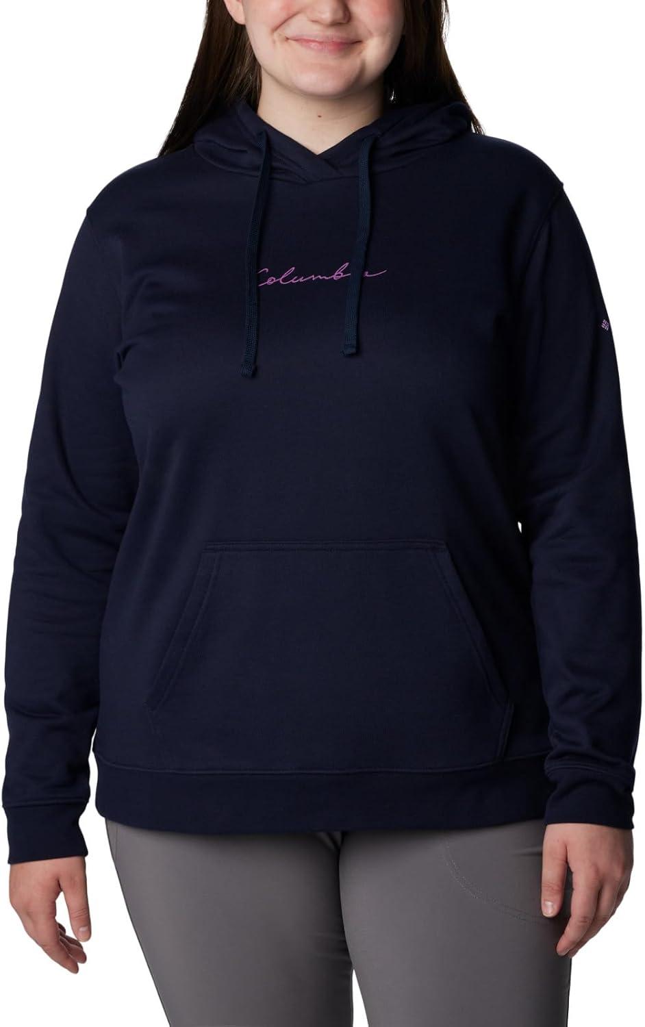 imageColumbia womens Trek Graphic Treatment HoodieDark NocturnalGumdrop Logo