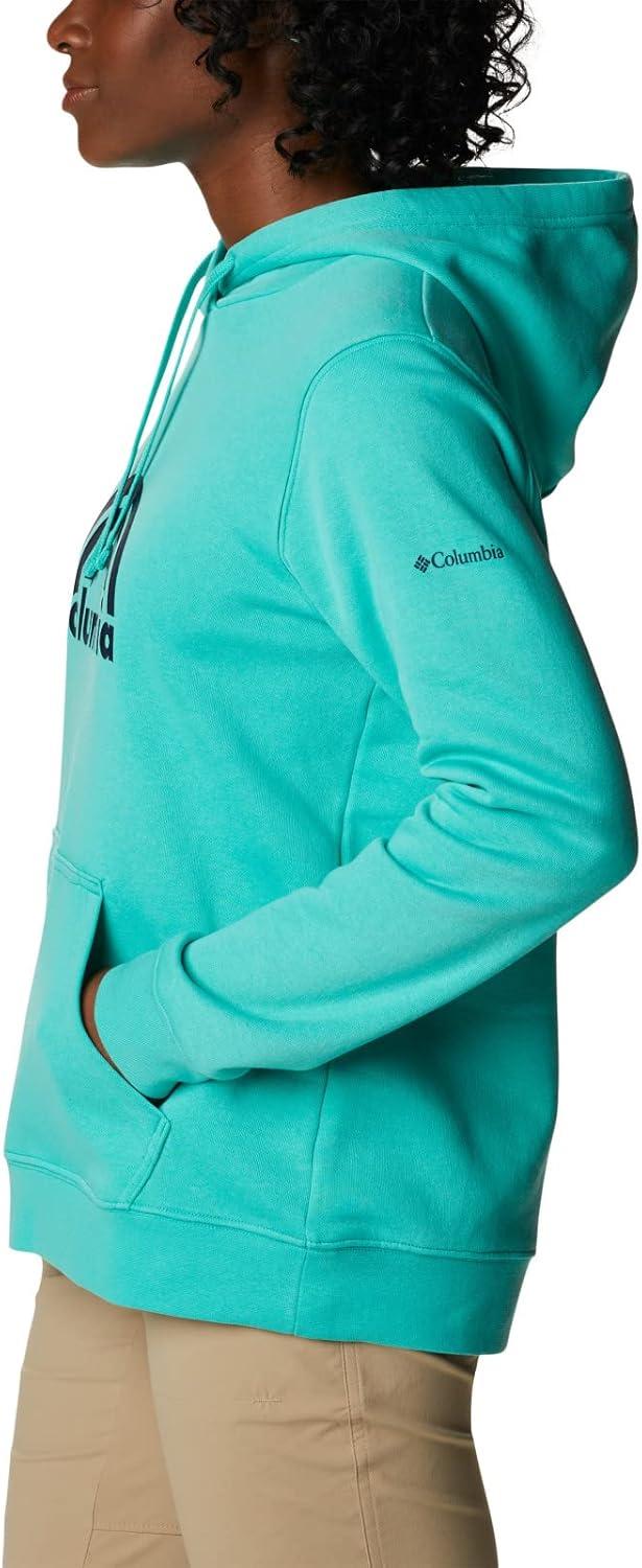imageColumbia womens Trek Graphic Treatment HoodieElectric TurquoiseRainbow