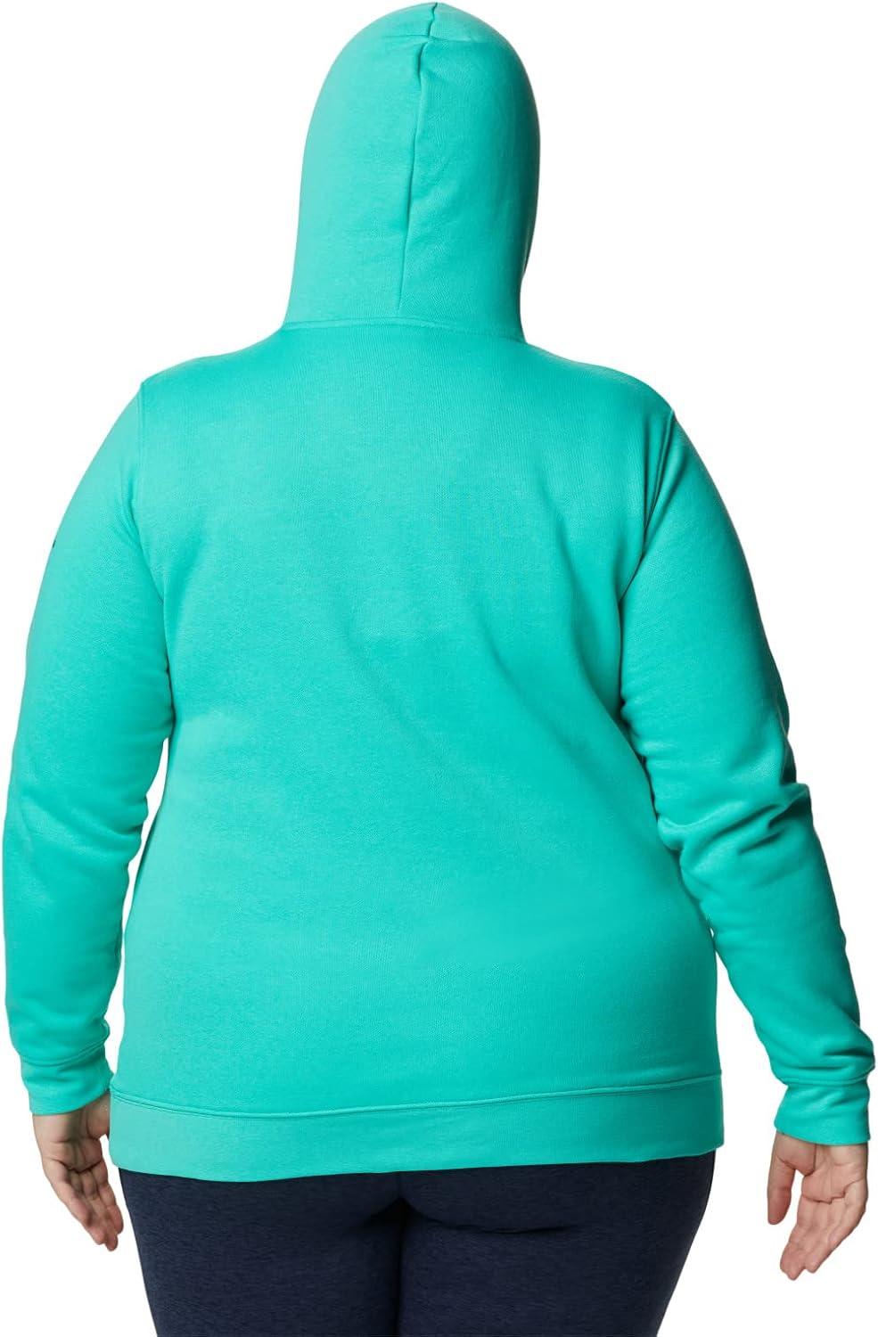 imageColumbia womens Trek Graphic Treatment HoodieElectric TurquoiseRainbow
