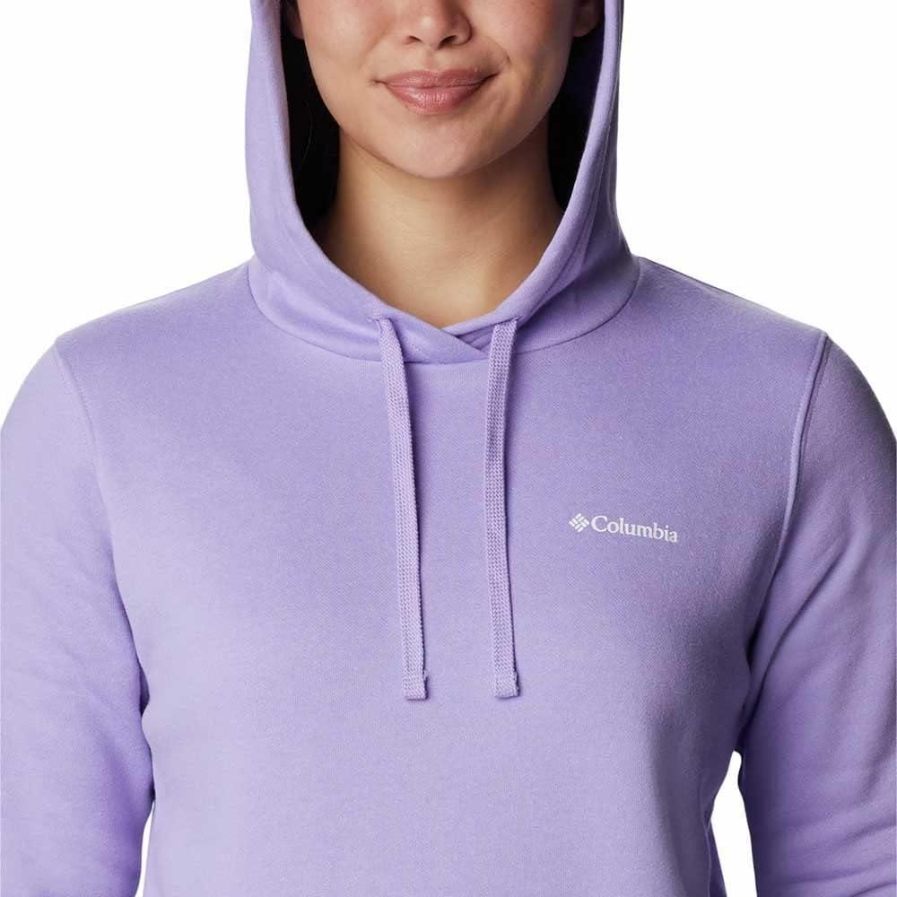 imageColumbia womens Trek Graphic Treatment HoodieFrosted PurpleWhite Logo