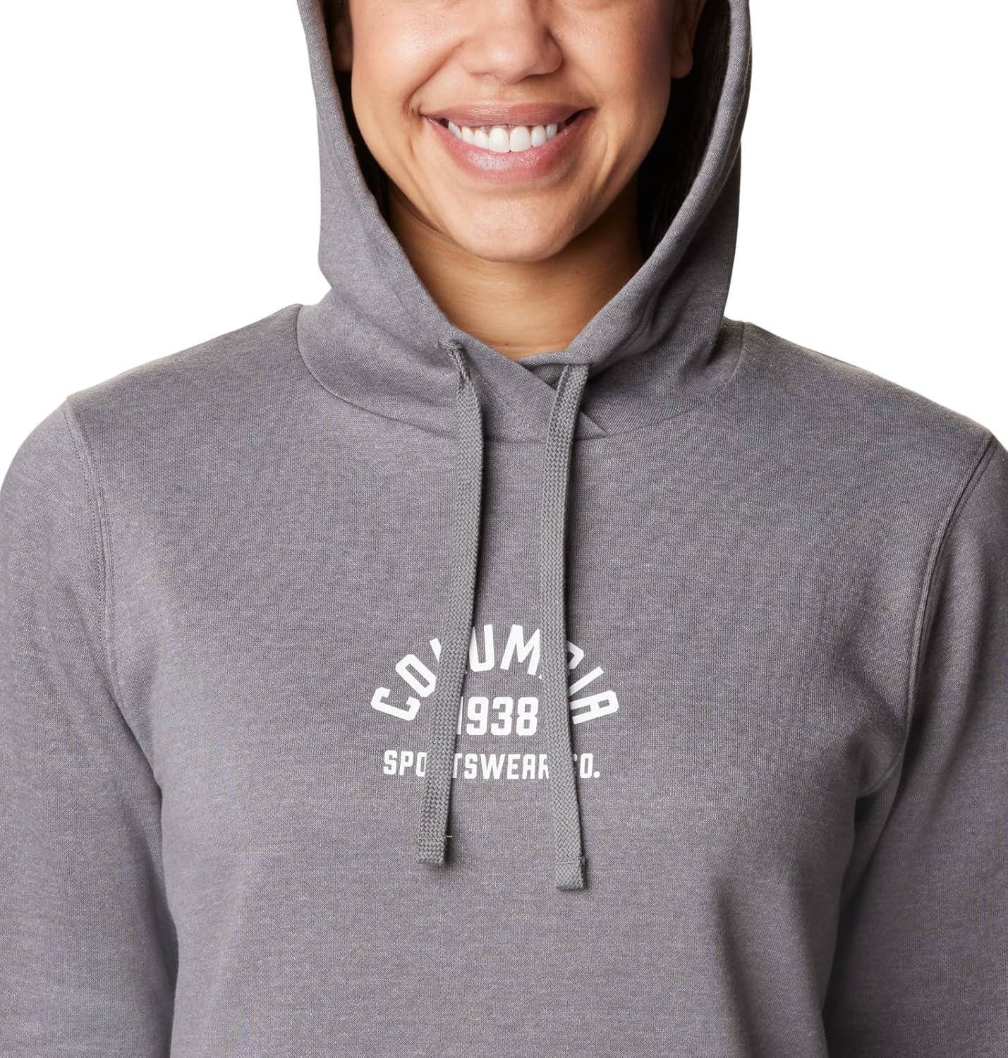 imageColumbia womens Trek Graphic Treatment HoodieGrey