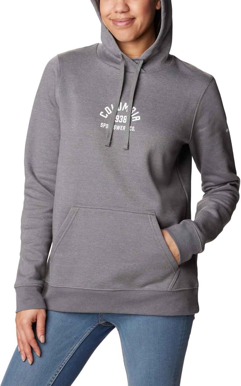 imageColumbia womens Trek Graphic Treatment HoodieGrey