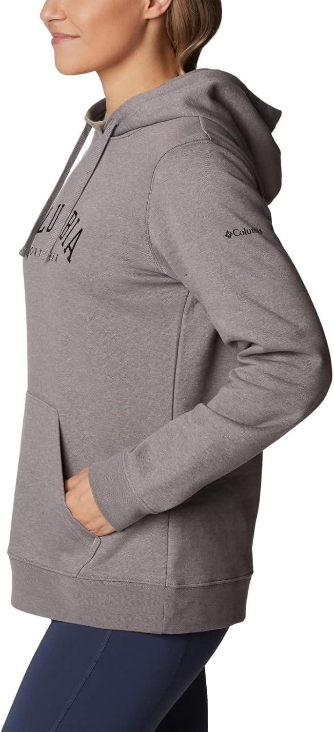 imageColumbia womens Trek Graphic Treatment HoodieLight Grey HeatherCsc Collegiate