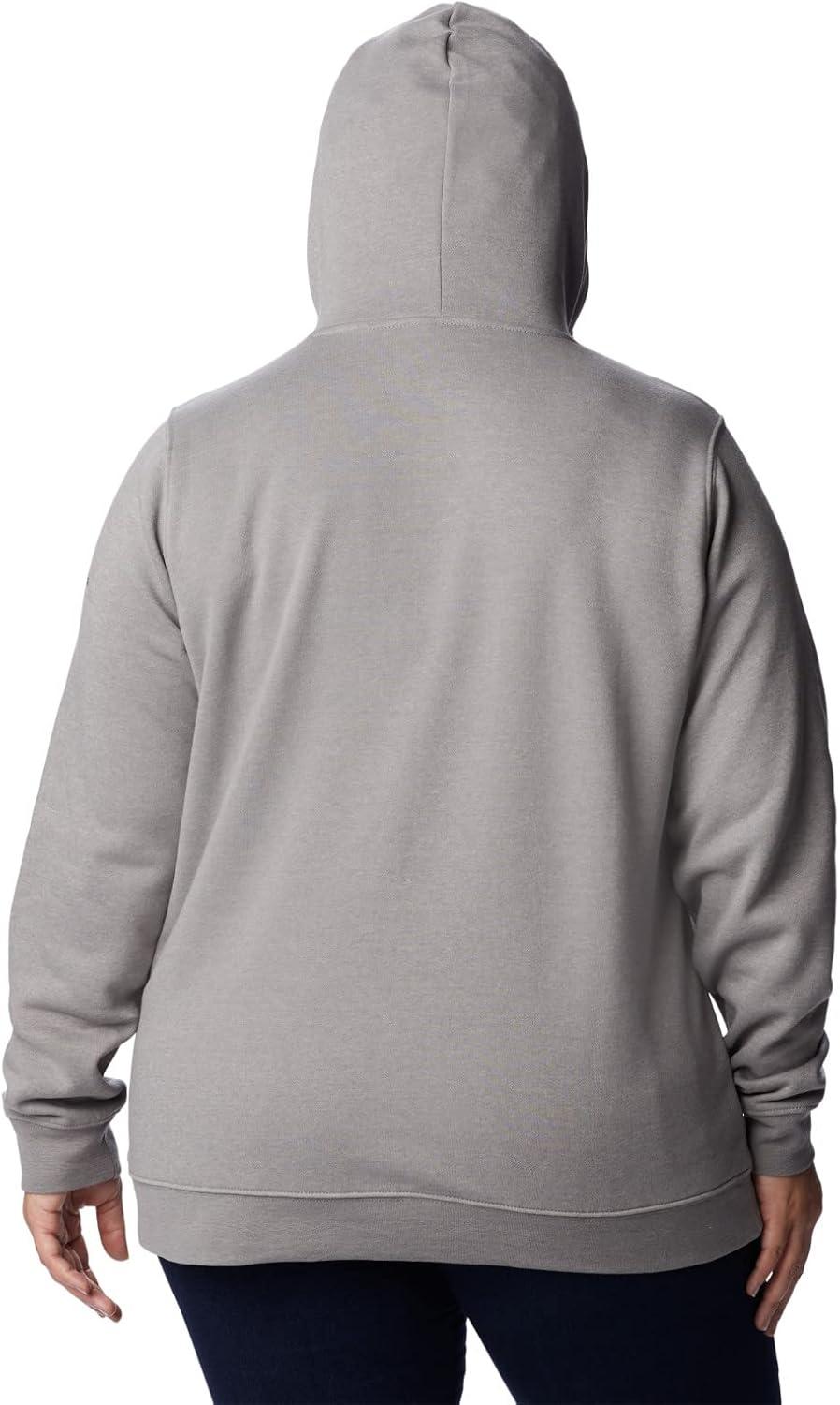 imageColumbia womens Trek Graphic Treatment HoodieLight Grey HeatherCsc Collegiate