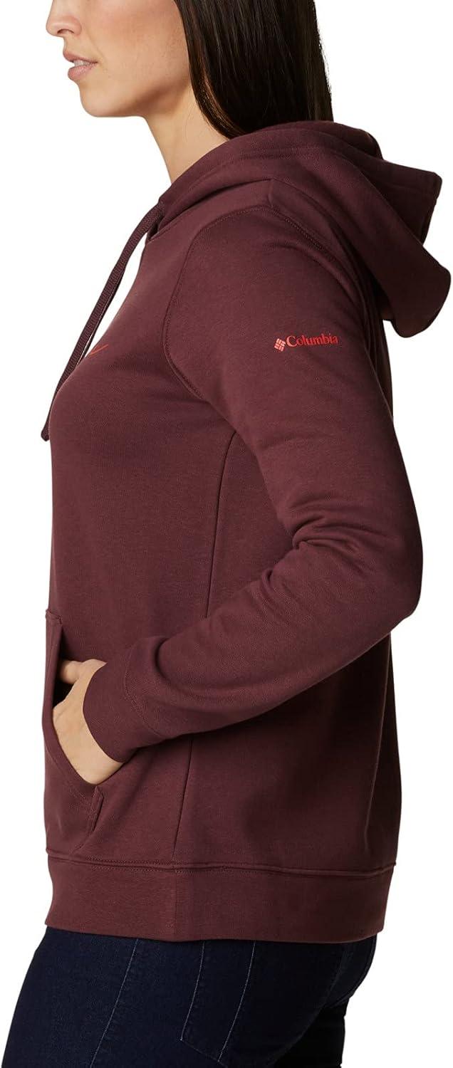 imageColumbia womens Trek Graphic Treatment HoodieMalbecScript Logo