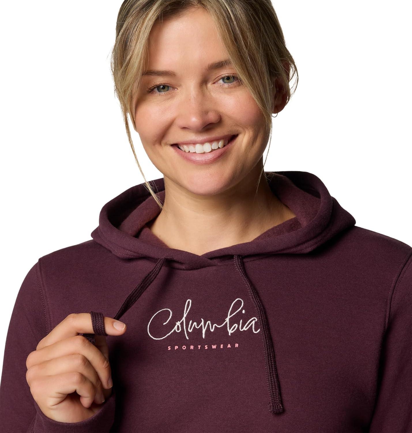 imageColumbia womens Trek Graphic Treatment HoodieMoonvistaCasual Script