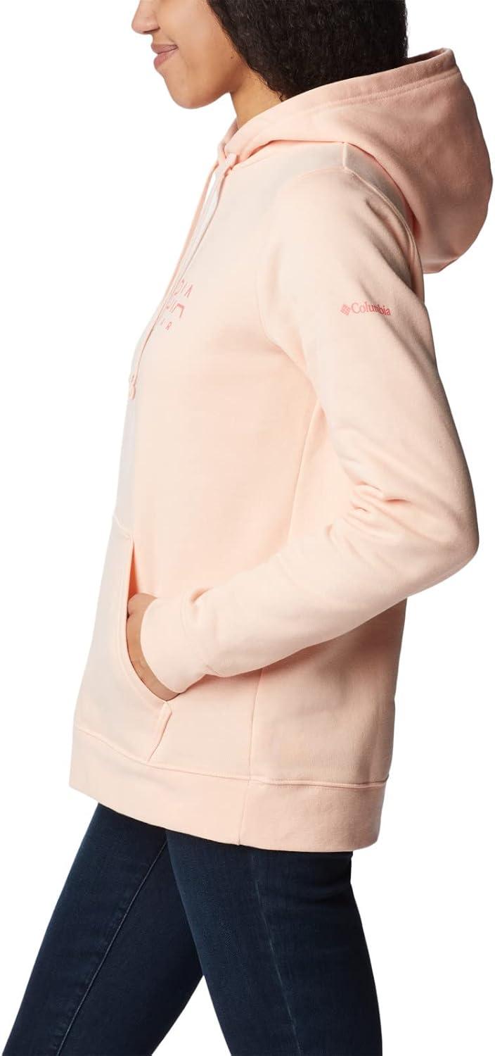 imageColumbia womens Trek Graphic Treatment HoodiePeach BlossomColumbia Stencil