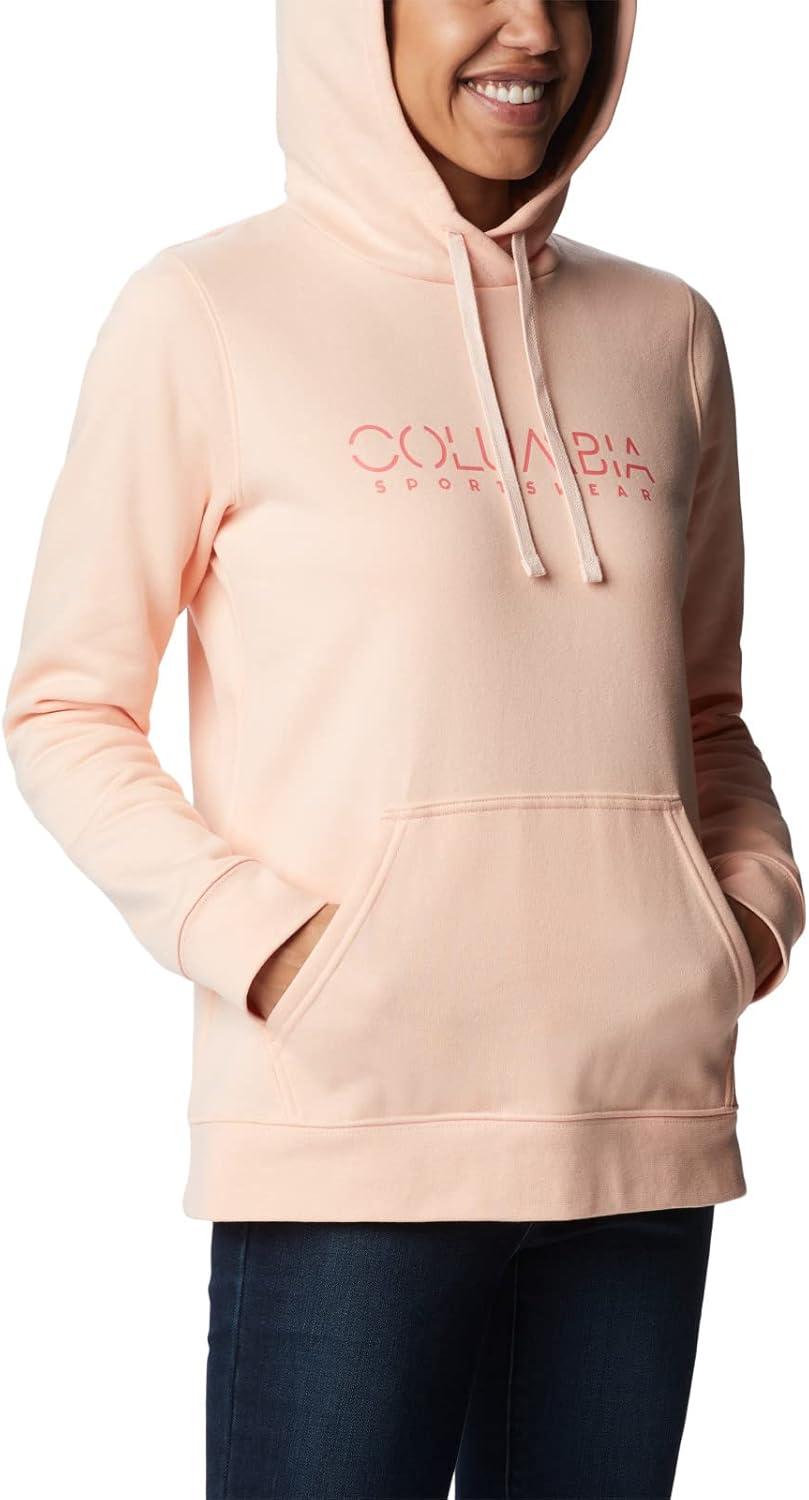 imageColumbia womens Trek Graphic Treatment HoodiePeach BlossomColumbia Stencil
