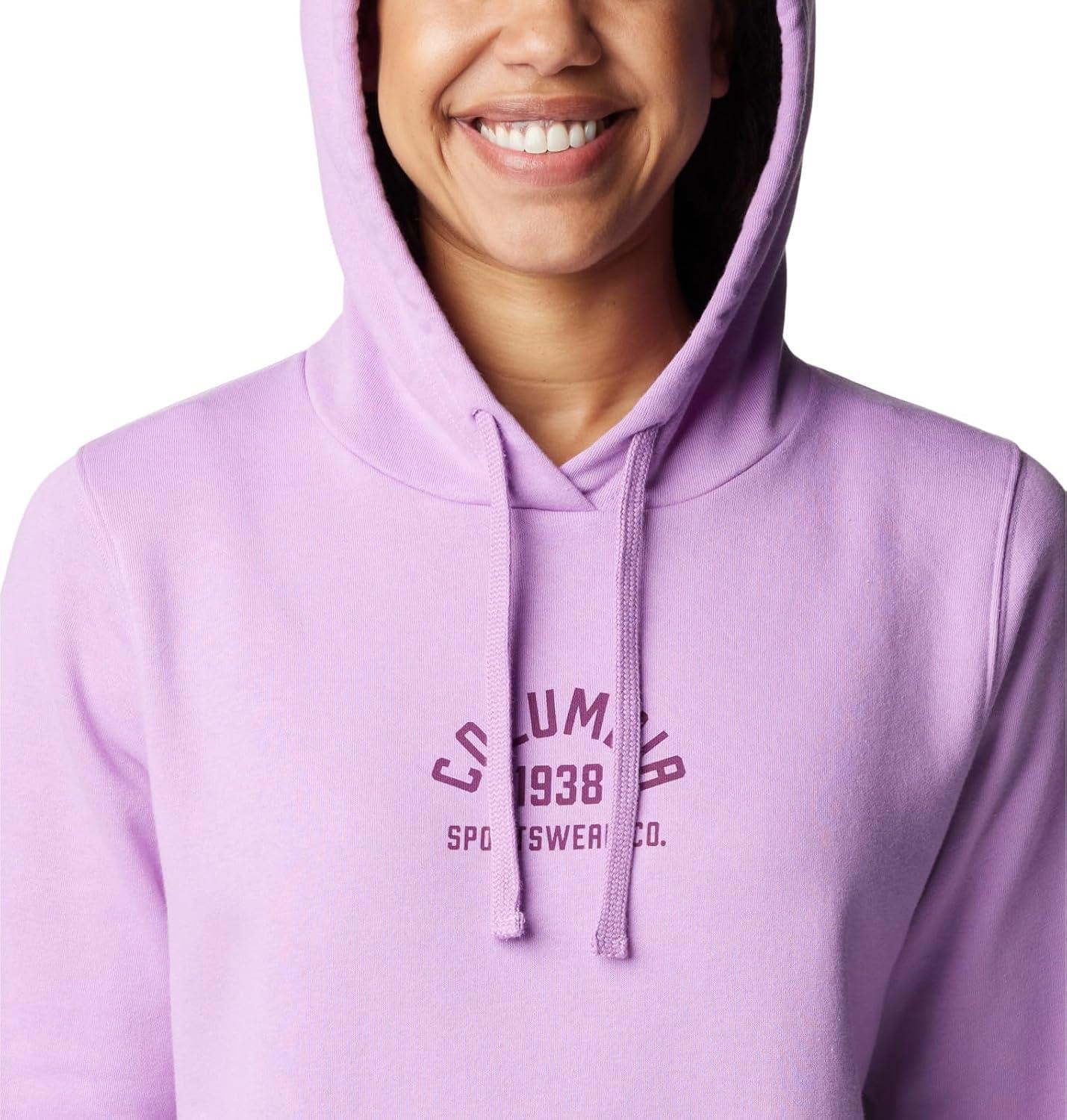 imageColumbia womens Trek Graphic Treatment HoodiePurple