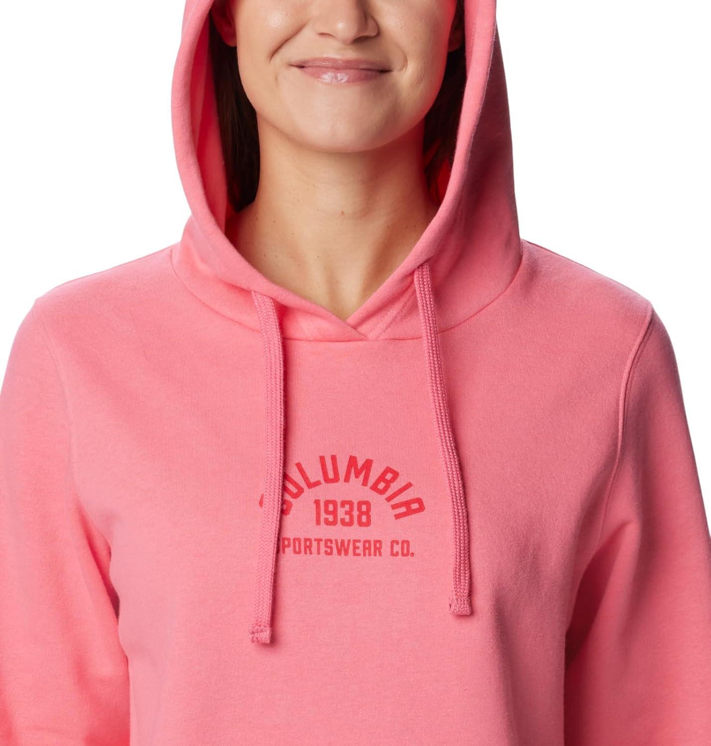 imageColumbia womens Trek Graphic Treatment HoodieRed