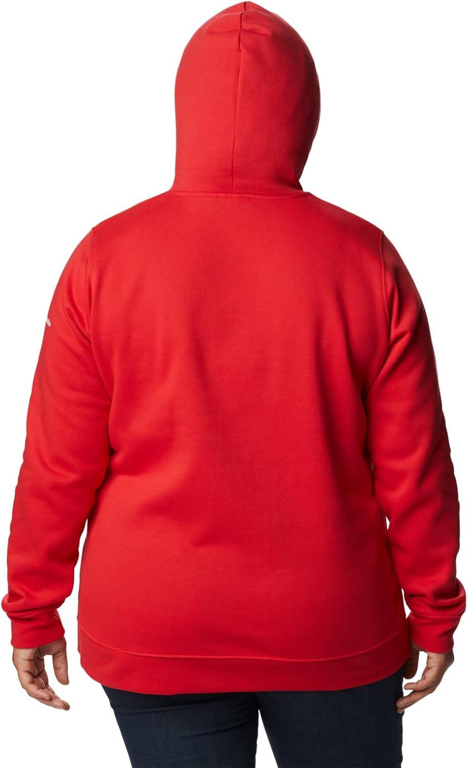 imageColumbia womens Trek Graphic Treatment HoodieRed LilyCsc Collegiate